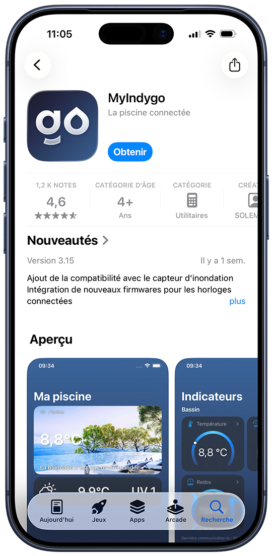 Application mobile